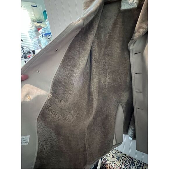 Vintage London Fog Coat Men’s 42 Long Limited Edition Faux Fur Heritage - Picture 8 of 10